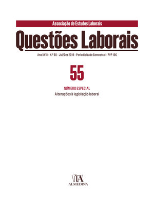 cover image of Questões Laborais n.º 55